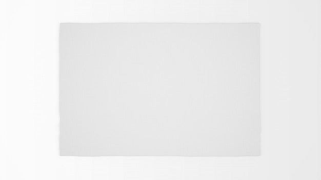 Realistic White Carpet On Top View Psd