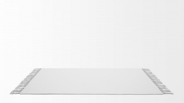 Realistic White Carpet Psd