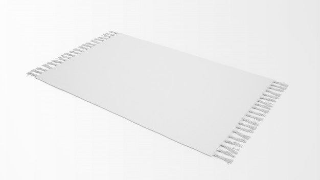 Realistic White Carpet Psd