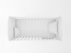 Realistic White Cradle Isolated On White On Top View Psd