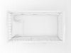 Realistic White Cradle Isolated On White On Top View Psd