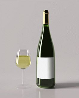 Realistic Wine Bottle Mockup Vol.2