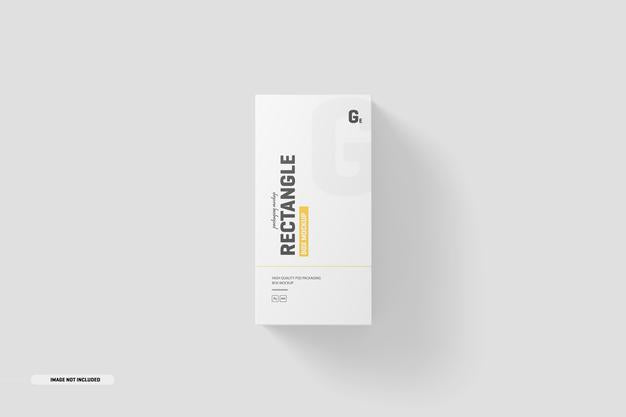 Rectangle Box Mockup Psd