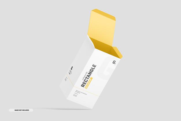 Rectangle Box Mockup Psd