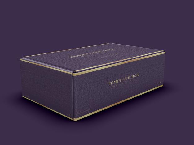 Rectangular Box Mockup Psd
