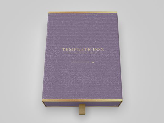 Rectangular Box Mockup Psd