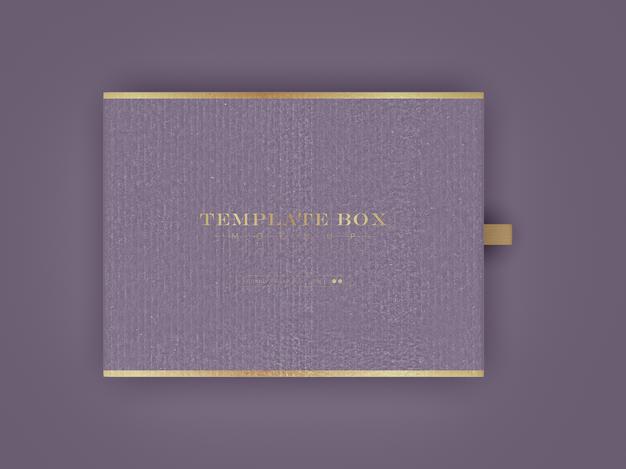 Rectangular Box Mockup Psd