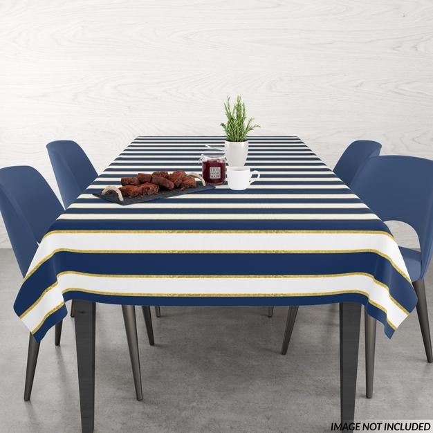 Rectangular Pvc Tablecloth Psd