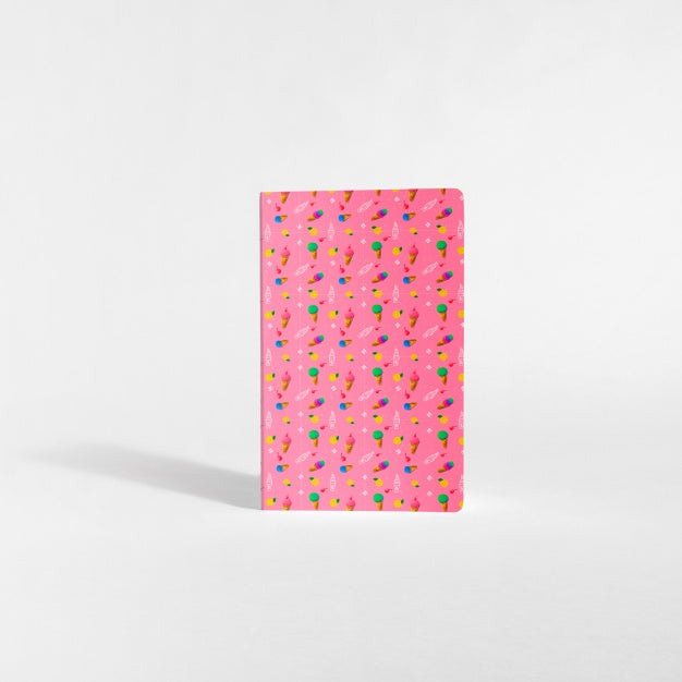 Red Brochure Cover Mockup Psd