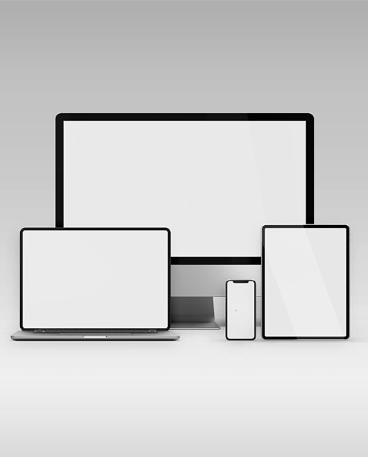 Responsive Design Devices Mockup In Psd