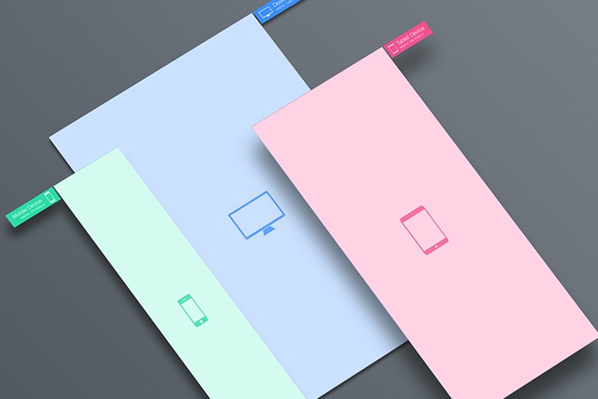 Responsive Screen Perspective Mockup