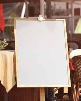 Restaurant Advertising Street Board – 4 Psd Mockups