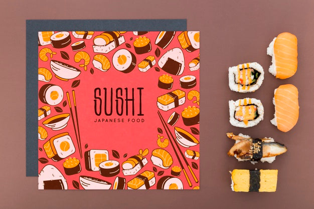 Restaurant Menu Concept Mock-Up Psd