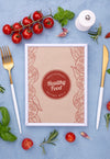 Restaurant Menu Concept Mock-Up Psd