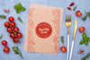 Restaurant Menu Concept Mock-Up Psd