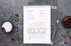 Restaurant Menu Concept Mock-Up Psd