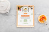 Restaurant Menu Concept Mockup Psd