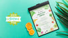 Restaurant Menu Concept Mockup Psd