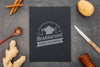 Restaurant Menu Concept Mockup Psd