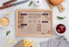 Restaurant Menu Concept Mockup Psd