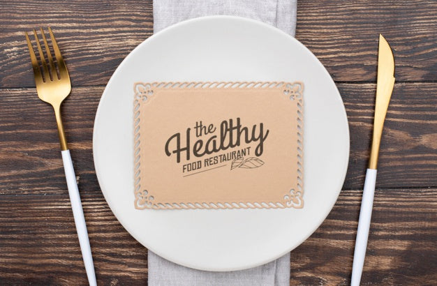 Restaurant Menu Concept Mockup Psd