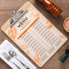 Restaurant Menu Concept Mockup Psd