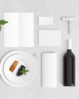 Restaurant Stationery Mockup
