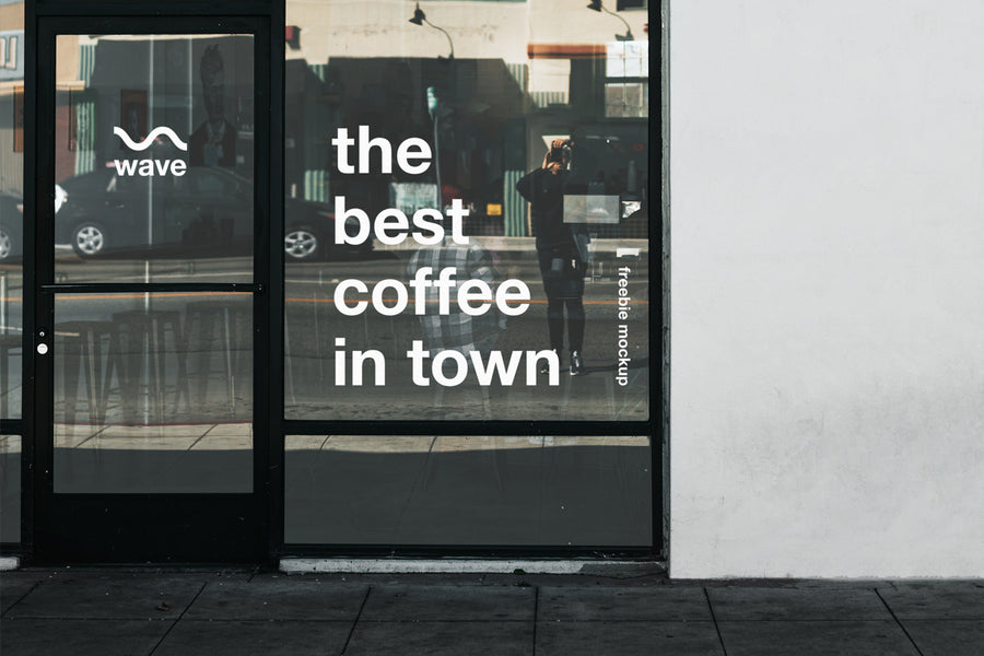 Restaurant Storefront Mockup