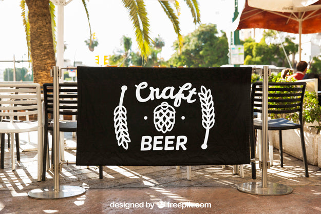 Restaurant Terrace Mockup Psd