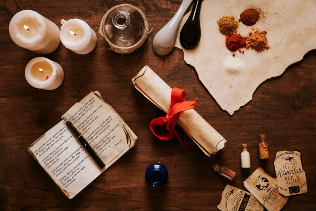 Retro Sailing Concept With Spices Psd