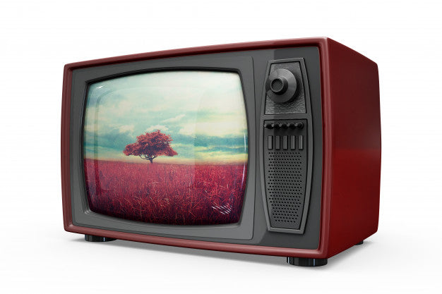 Retro Tv Mockup Psd
