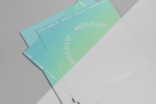 Retro Vinyl Disk With Abstract Packaging Mock-Up Psd