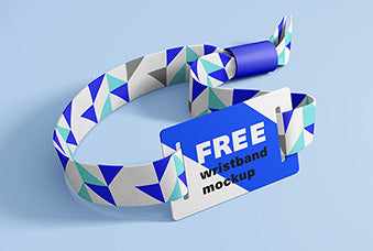 Rfid Wristband Mockup