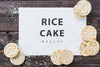 Rice Cake Card Mock-Up Psd