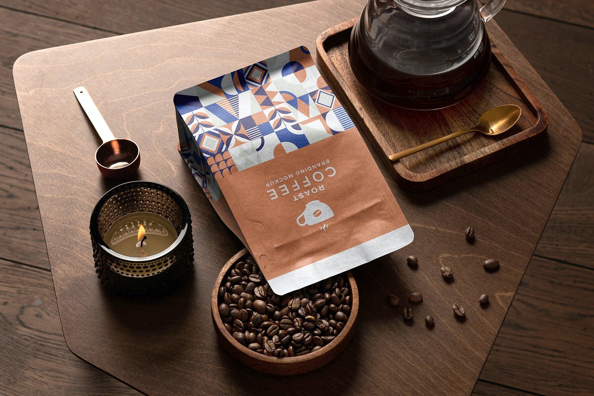 Roast – Coffee Packaging Mockup