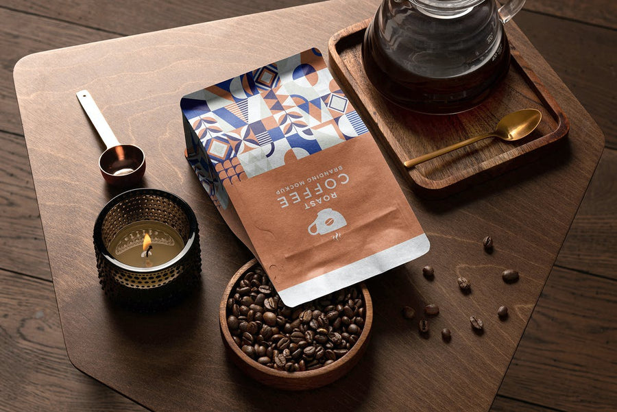 Roast – Coffee Packaging Mockup