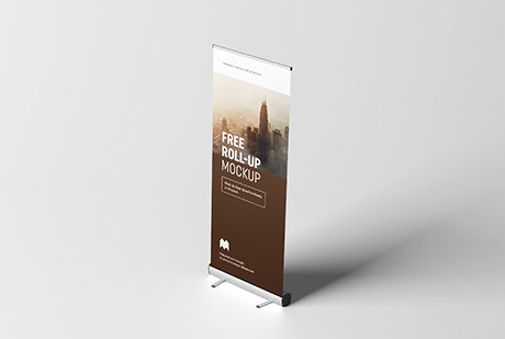 Roll-Up Mockup / 85X200 Cm