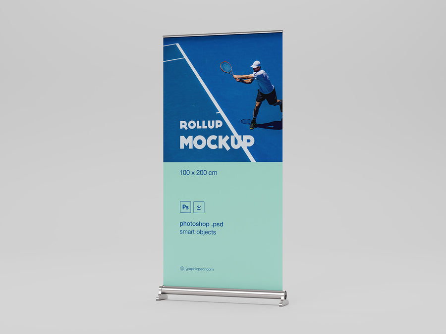 Rollup Mockup 100 X 200Cm