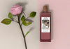 Rose Beside Perfume Bottle Psd