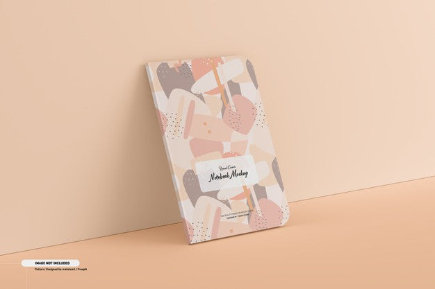 Round Corner Notebook Mockup Psd