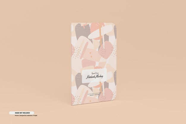Round Corner Notebook Mockup Psd