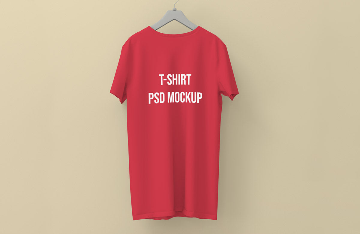 Round-Neck T-Shirt Mockup
