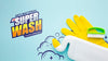 Rubber Gloves And Detergent Mock-Up Psd