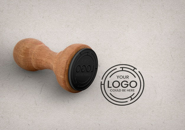 Rubber Stamp Mockup Psd