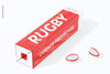 Rugby Corner Protector Mockup, Top View Psd