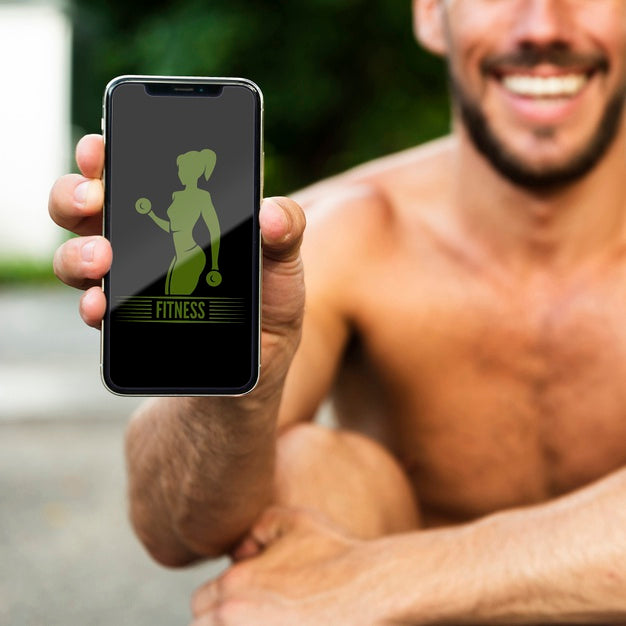 Runner Concept With Mock-Up Psd