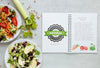 Salads With Notebook Psd