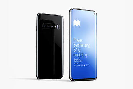 Samsung Galaxy S10 Mockup