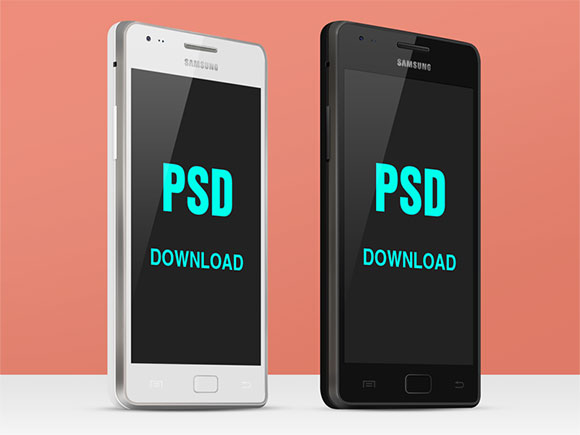 Samsung Galaxy S2 Psd Mockup