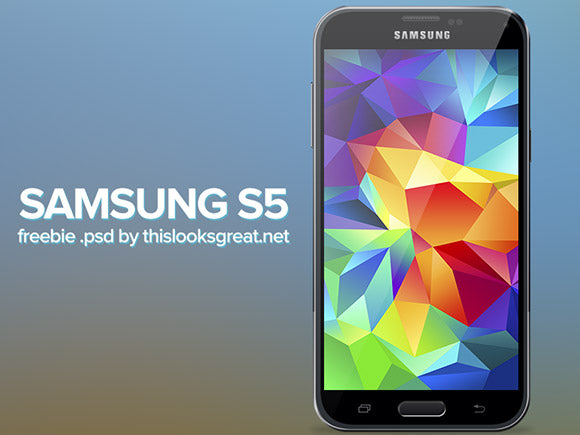 Samsung Galaxy S5 Mockup